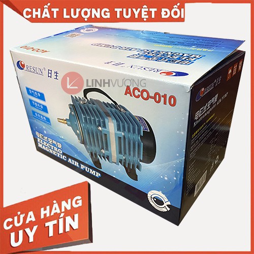 [HCM]máy sủi oxy resun aco 010 200W dùng điện trực tiếp