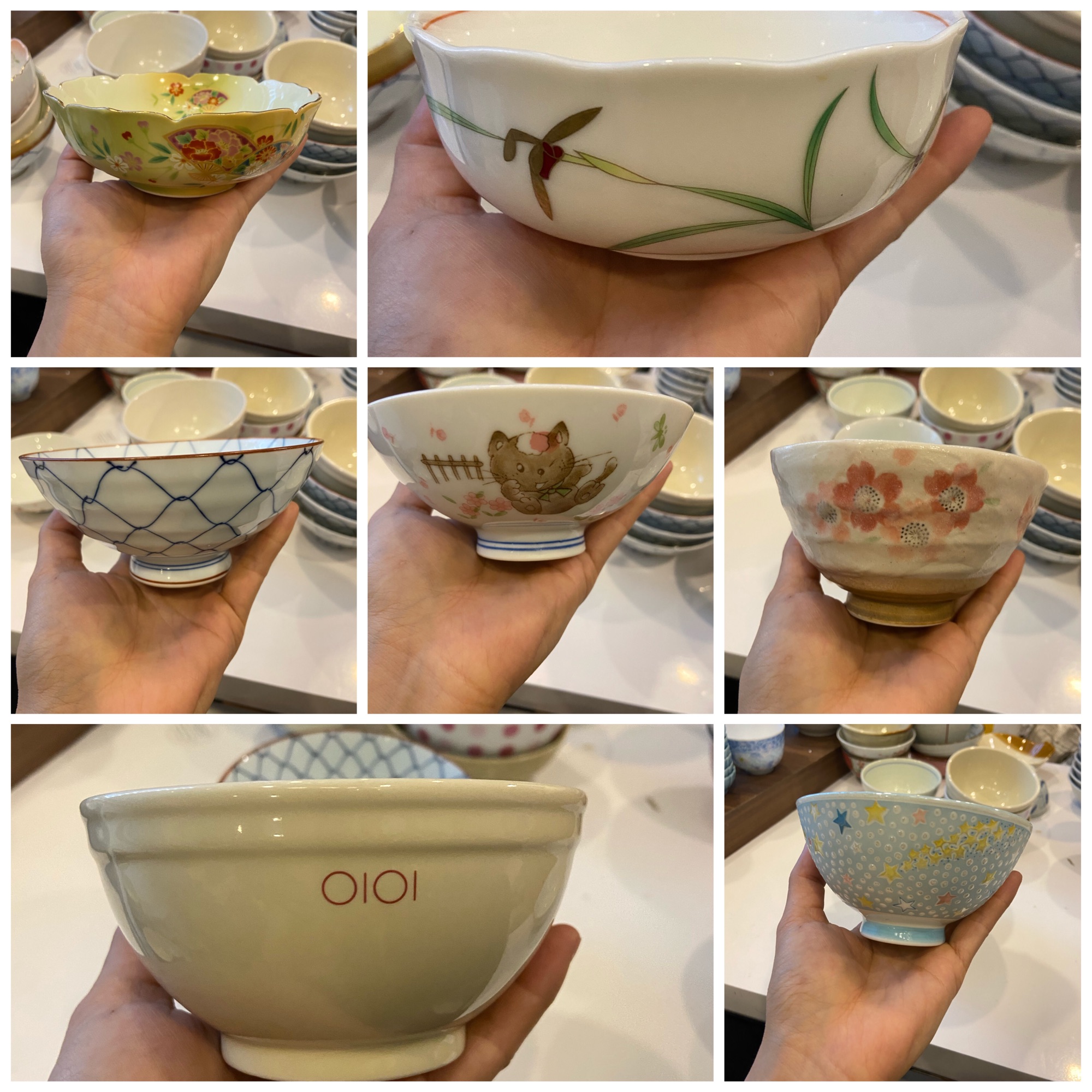 Chén gốm sứ nhật đẹp nhiều mẫu đa dạng giá tốt