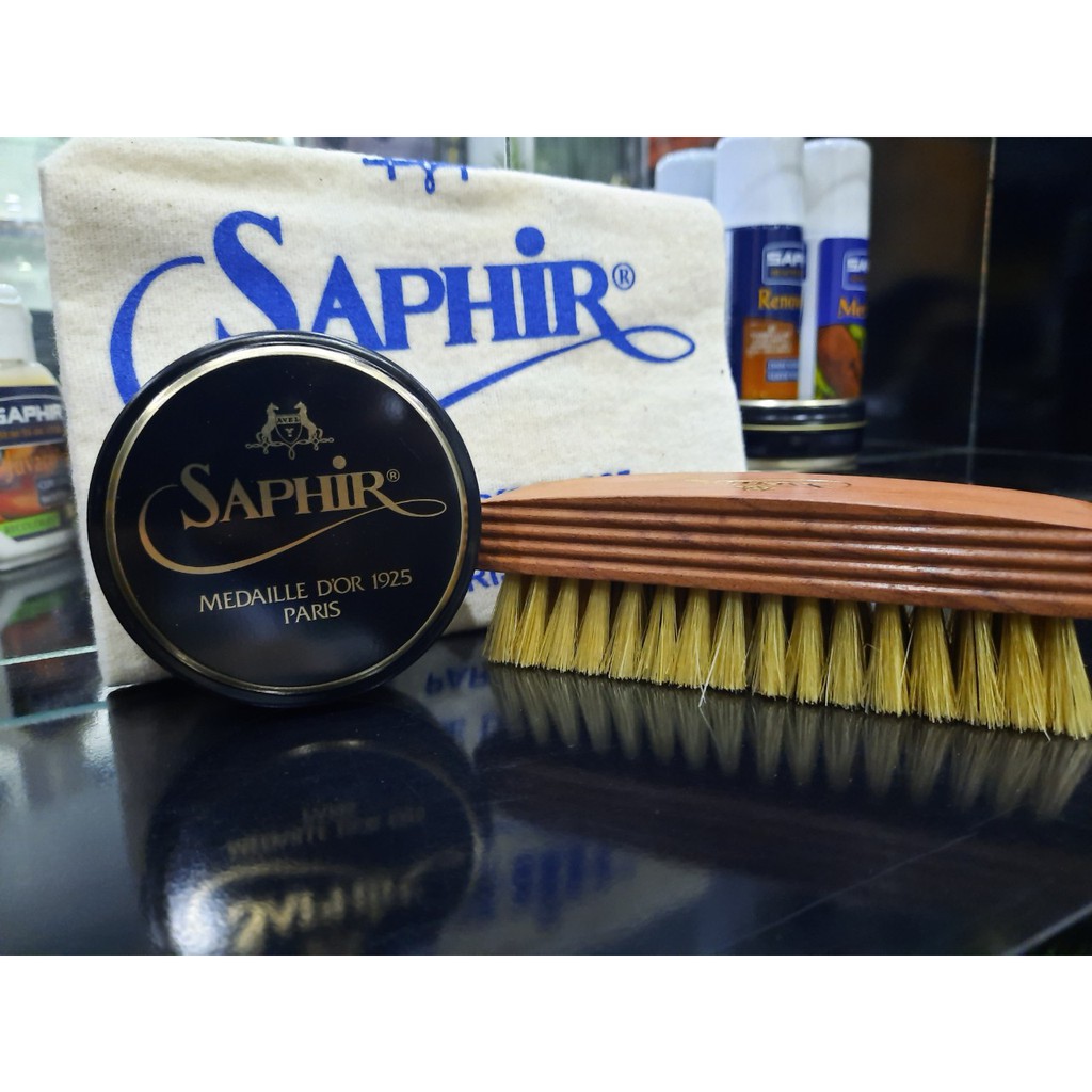 Xi đánh giày đen cao cấp MDO Saphir Pate de luxe1925