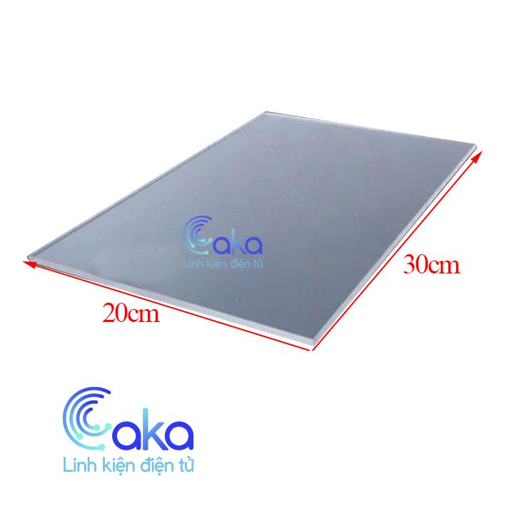 Tấm Mica trong 2.5mm 3mm A4 kích thước cắt sẵn