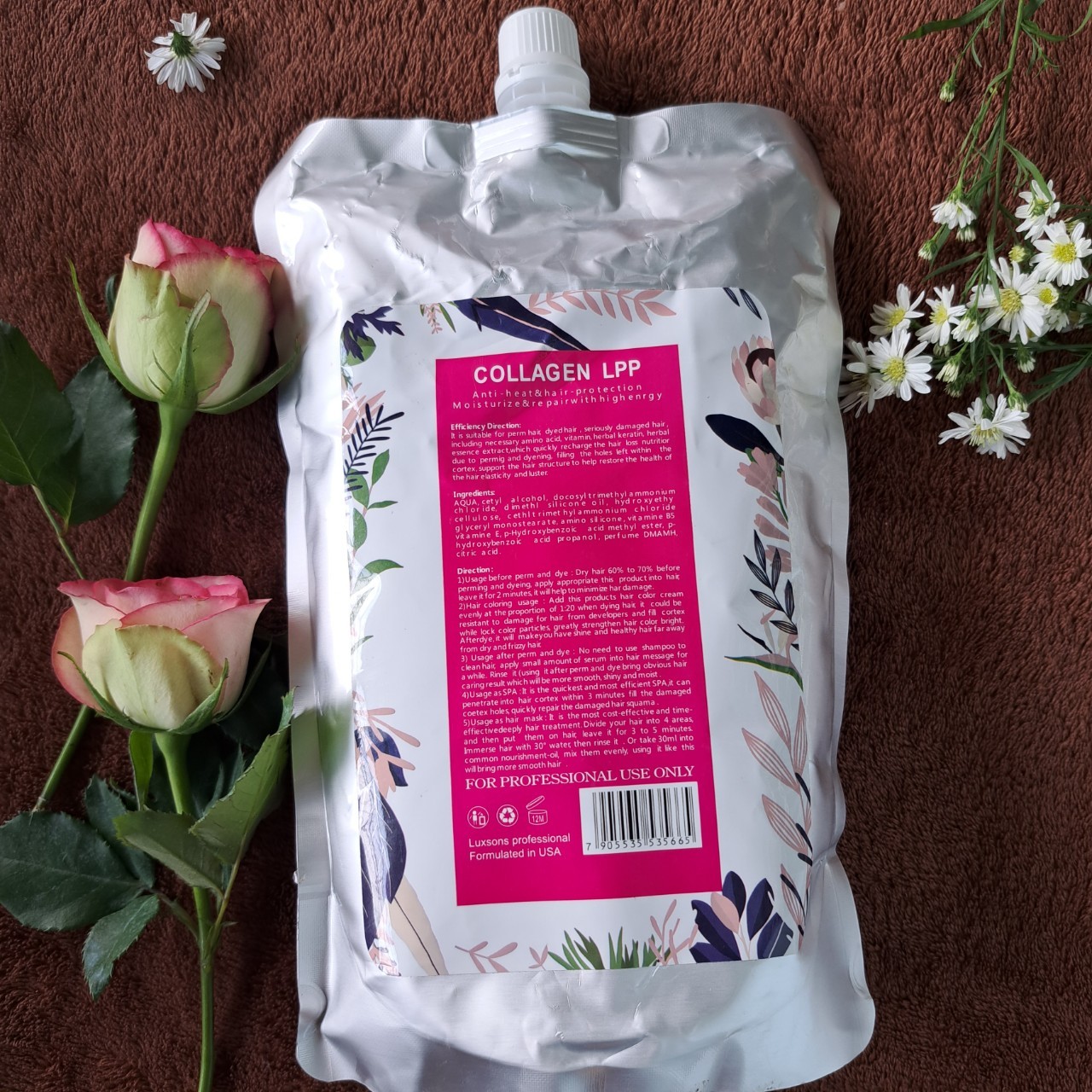 Hấp Dầu Luxsons Collagen Siêu Thơm Siêu Bóng Mượt 1000ml