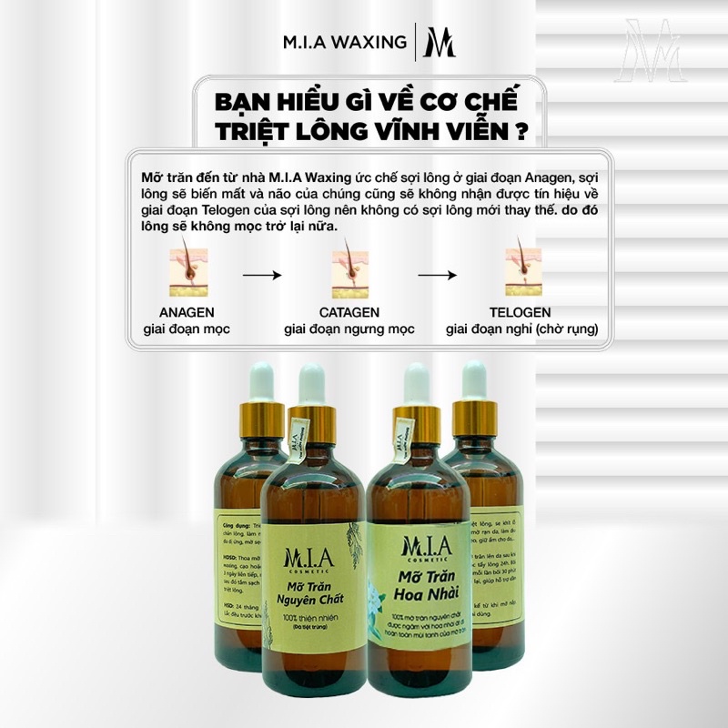 Combo dùng thử [100gr sáp + 10ml mỡ trăn]