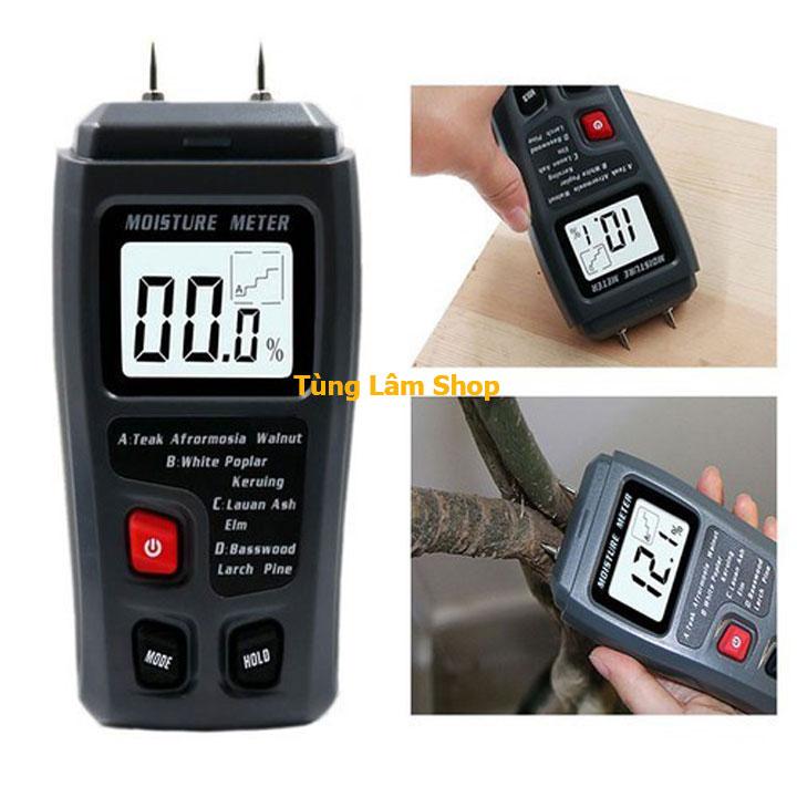 Máy đo độ ẩm sản gỗ và tường