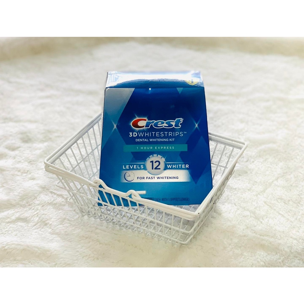 Miếng dán trắng răng Crest 3D Professional White levels 12 whiter (LẺ MIẾNG)