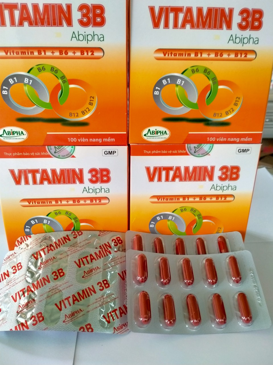 VITAMIN 3B Abipha Hộp 100 viên