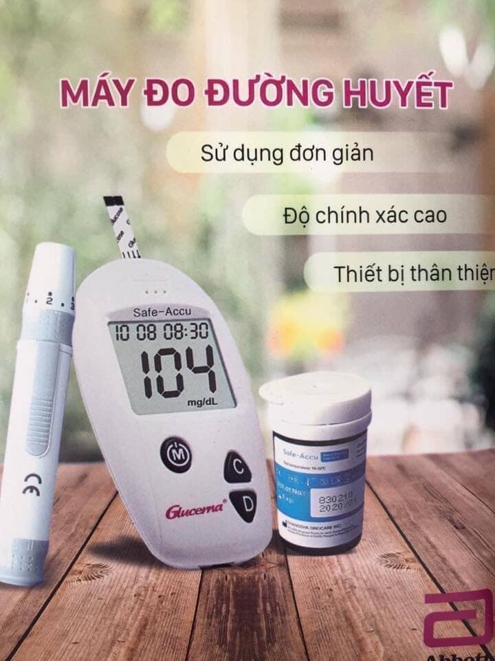 [HCM]MÁY ĐO ĐƯỜNG HUYẾT GluNEO Lite Glucerna