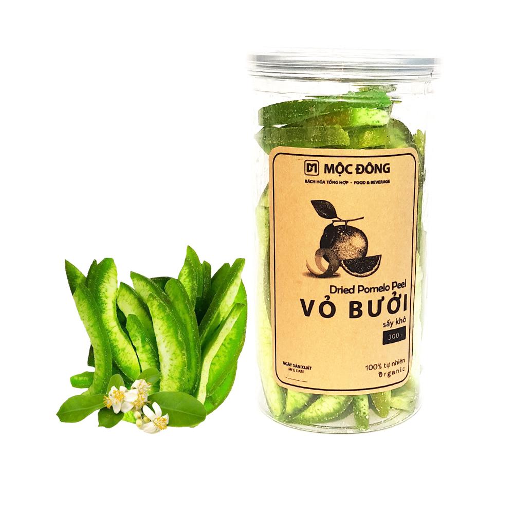 Vỏ mứt bưới sấy khô Thái Lan hộp 300gr tốt cho sỏi thận, giảm mỡ trong máu, làm đẹp da, chống oxy hóa, giảm cân và chống ung thư