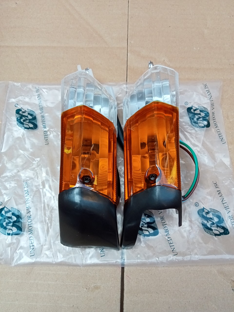 Cặp xi nhan trước xe Super DREAM hàng cao cấp