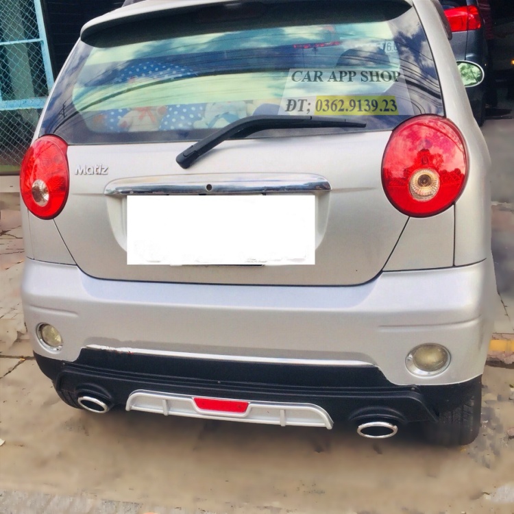 Lippo Chevrolet Spark mẫu độ pô xe các đời