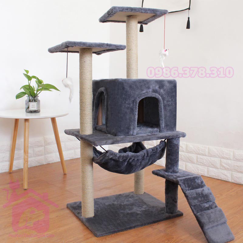 Cat tree - Trụ cào móng cho mèo - Nhà cây cho mèo