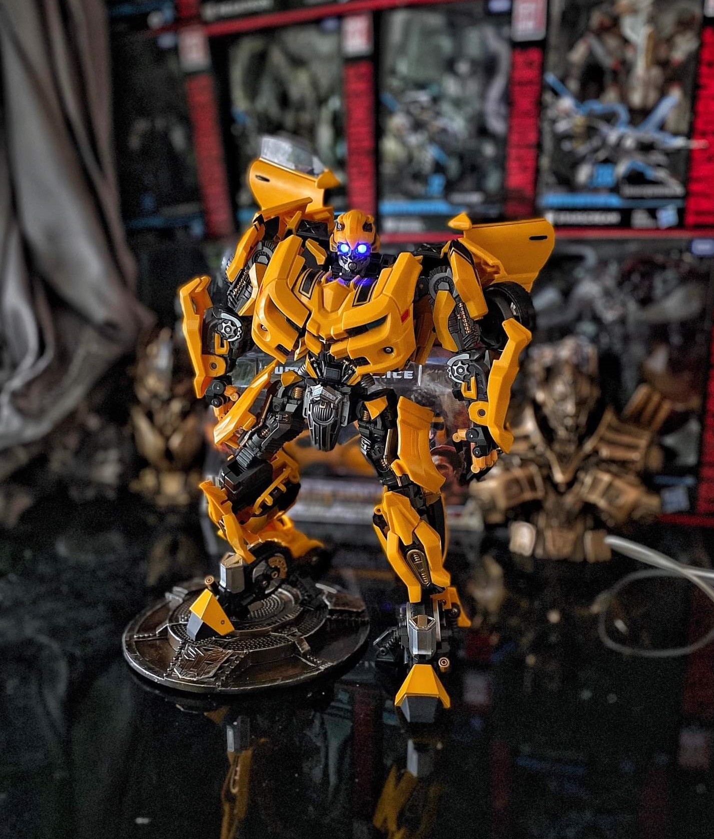 Mô hình bmb bumblebee bb01, bb02 ko oversized ss49 cao 28cm