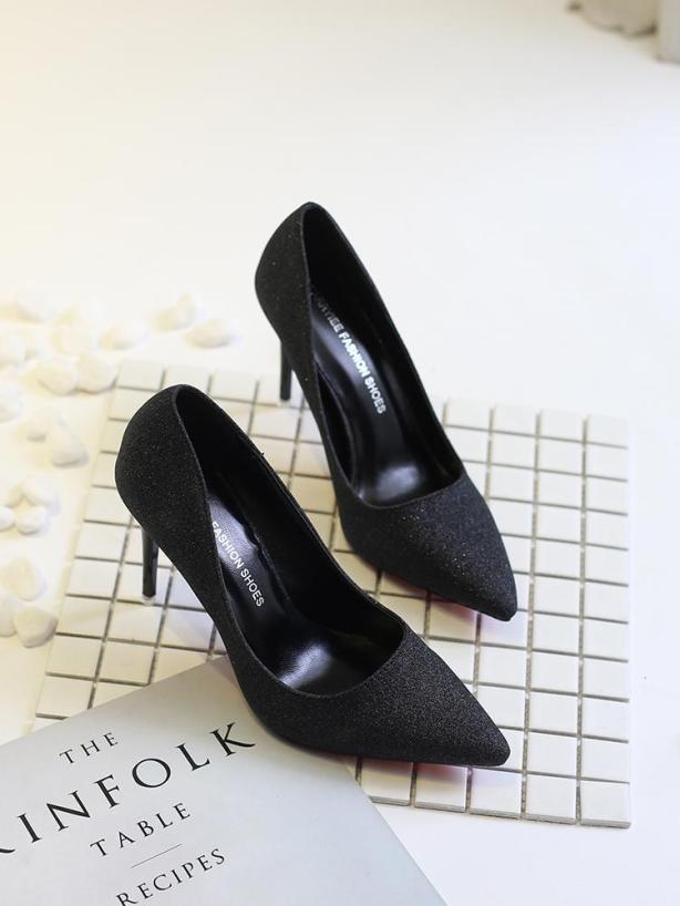 Giày cao gót ánh kim 9p cực xinh xắn giá rẻ