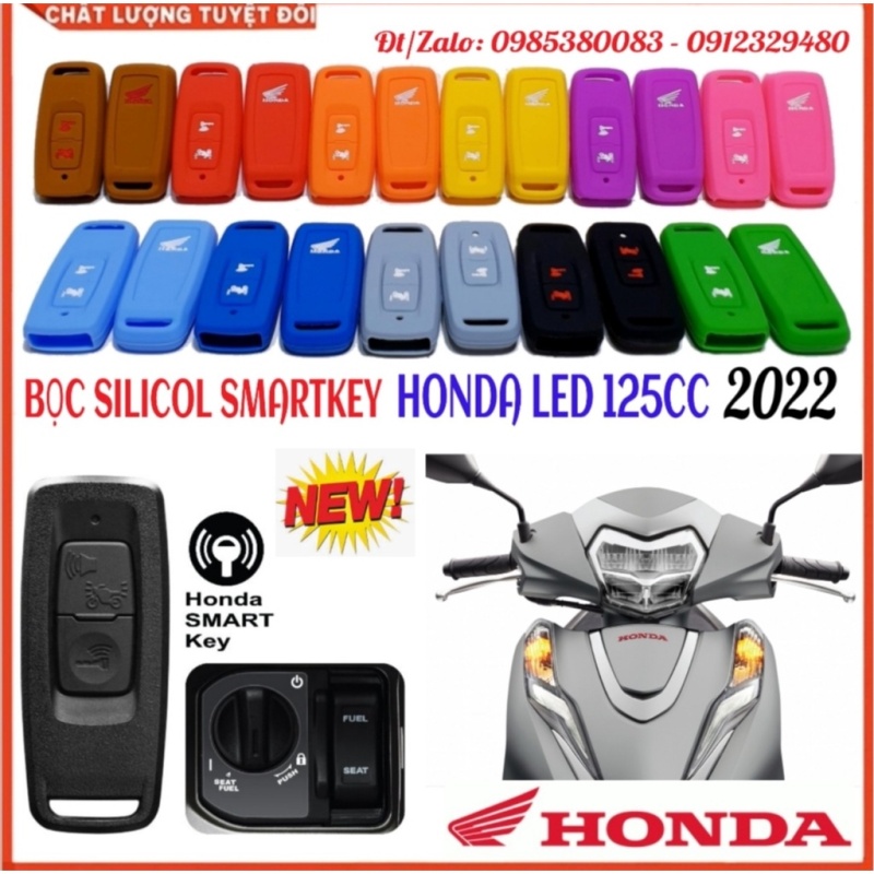 Bọc chìa khoá smartkey xe máy Honda Lead 125cc 2022 (Mới) - Bọc silicon chìa smartkey Lead Mới 2021 - Lead 2022