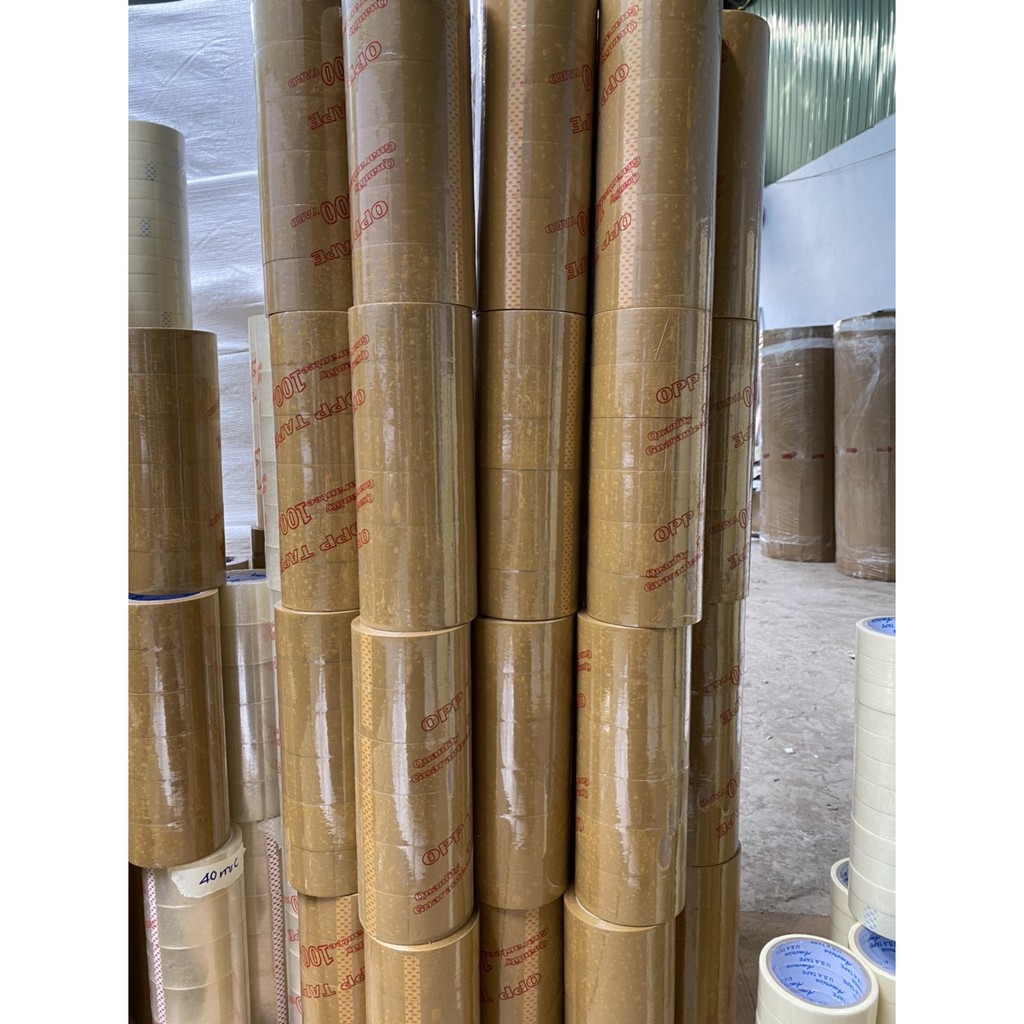 Băng keo dán thùng 5F - 100Y/6 cuộn