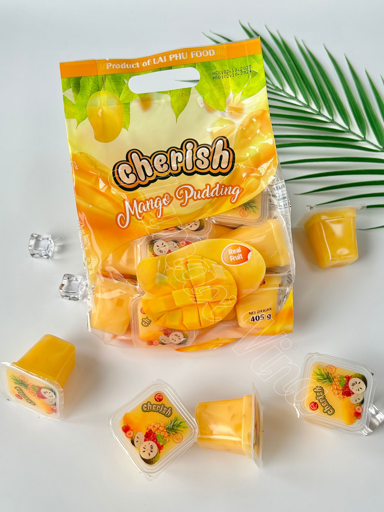 mango jelly pudding 405g