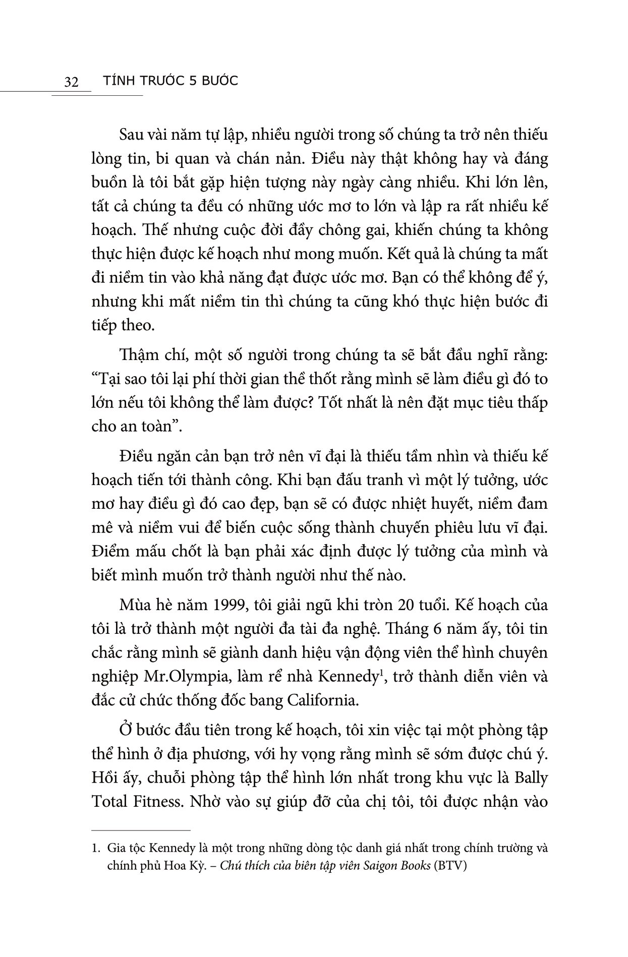 Sách Fahasa - Tính Trước 5 Bước