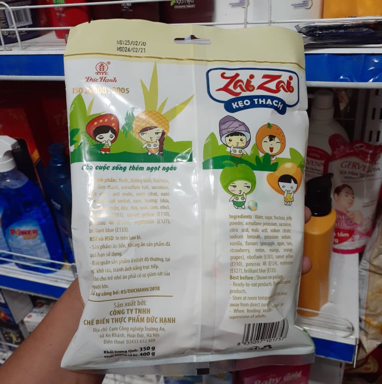 Thạch Zai Zai Đức Hạnh 400g