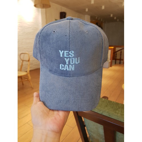 Mũ lưỡi trai Yes you can thoáng mát