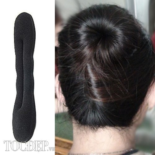 Dụng cụ búi tóc đa năng củ tỏi tròn