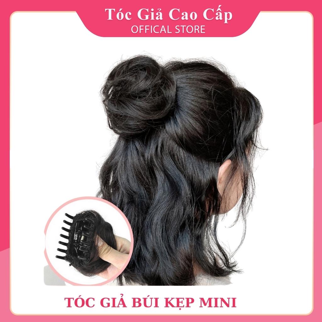 Tóc giả búi tròn mini - mẫu mới hót hít