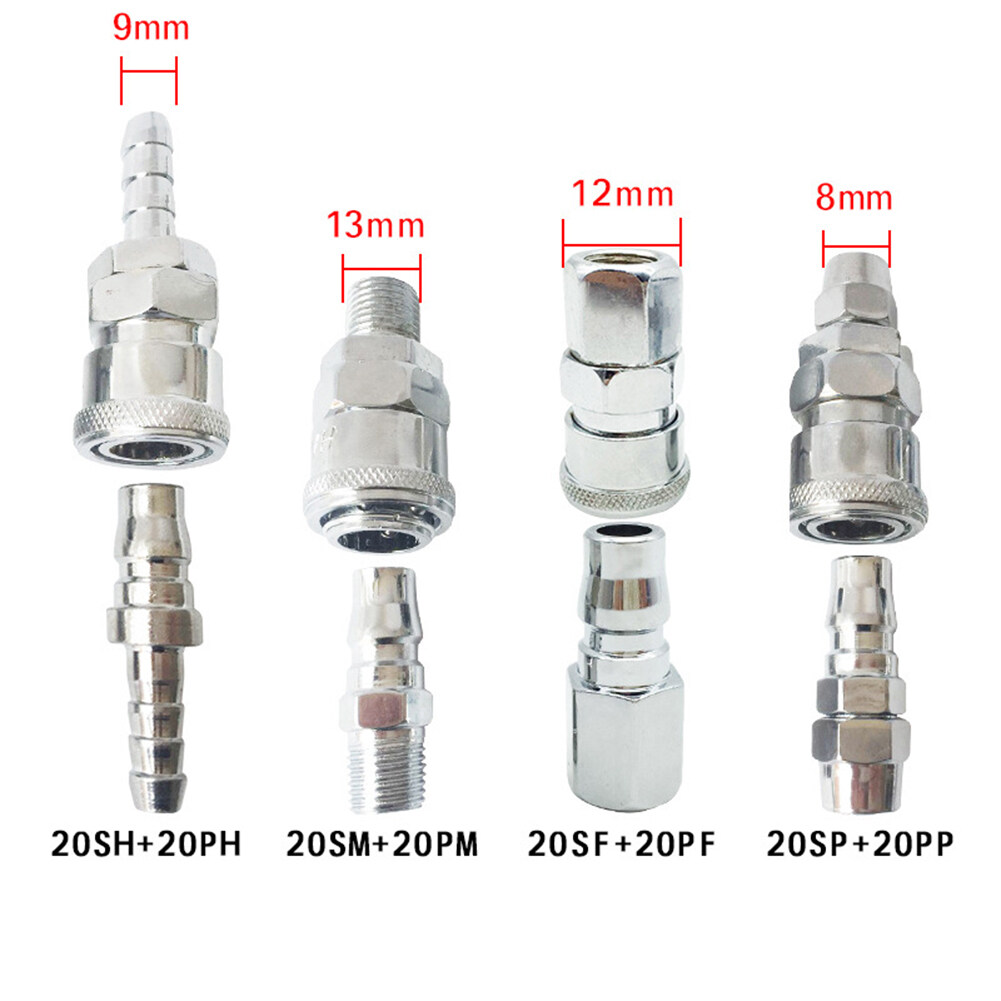 Pneumatic C Type Quick Connector High Pressure Coupling Air Compressor Fitting