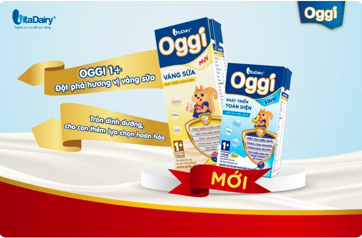 [HCM]Sữa bột pha sẵn Oggi Vani 180ml (Thùng 48 hộp)