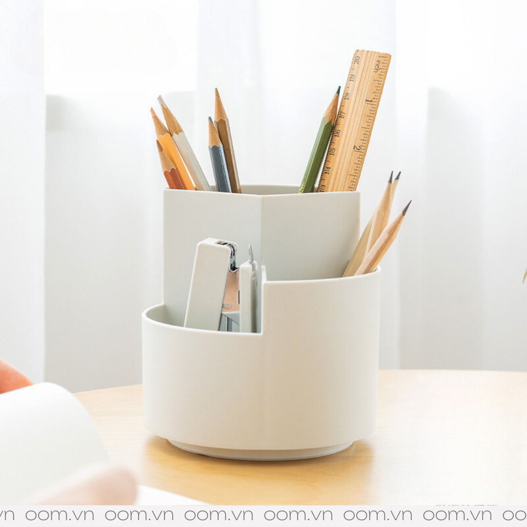 Multi-Functional Spin Pen Tray