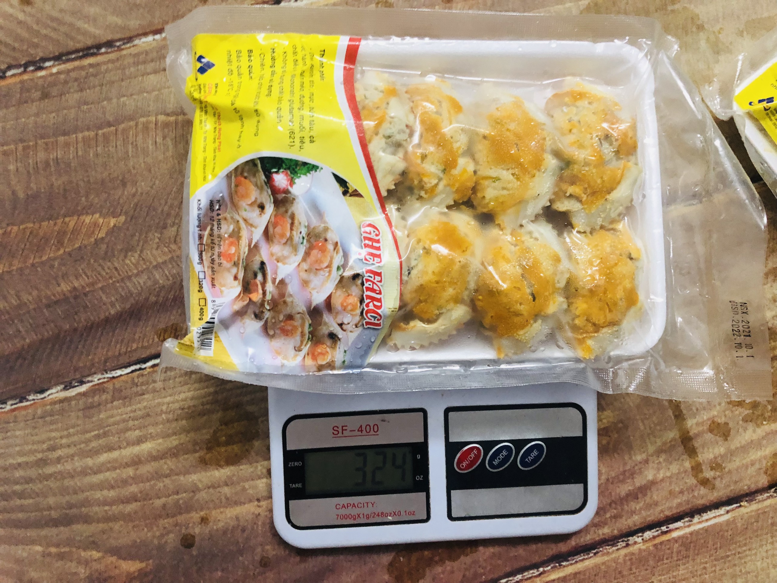 5 miếng mai ghẹ Facri thơm ngon
