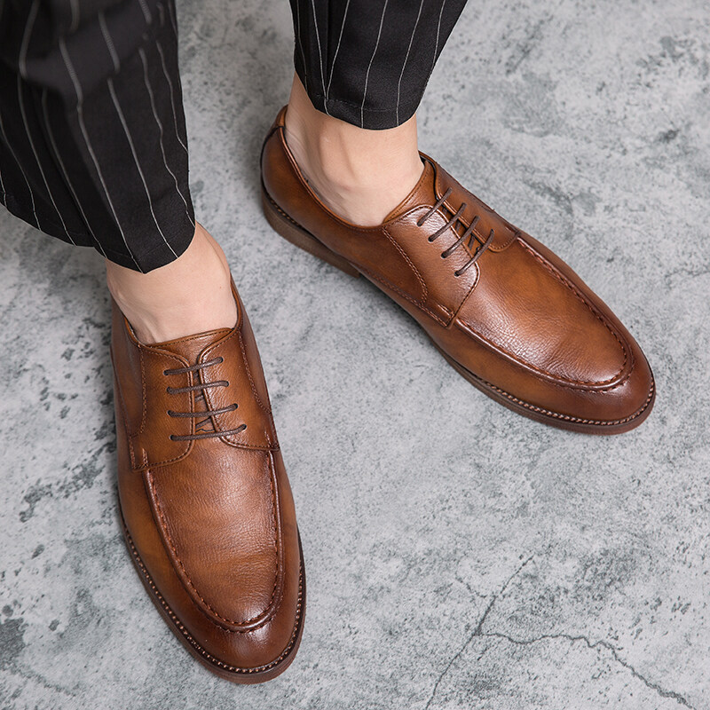 Giày Tây Da Nam Clarks - Malwood Plain826