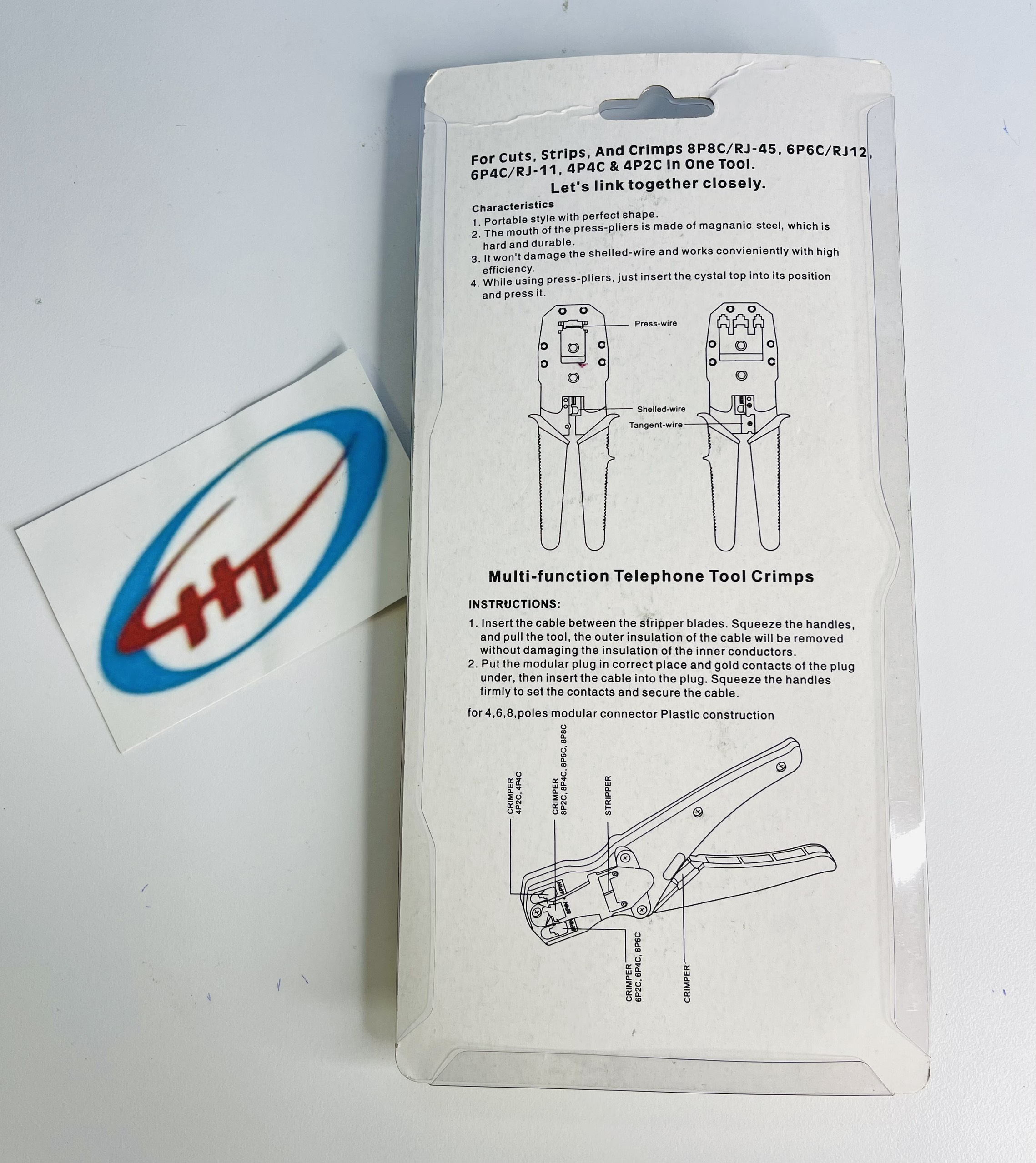 Kềm bấm mạng (Xanh lá hoặc xanh dương) - TL315 - SP000696