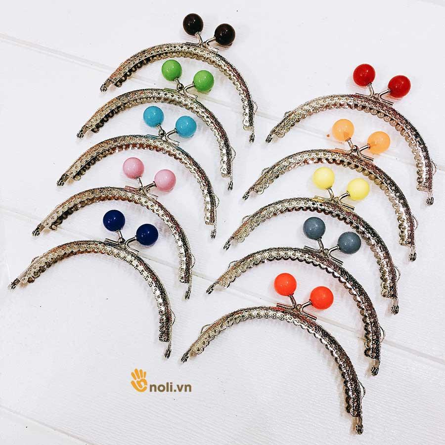 Pearl bag frame for handmade handbags