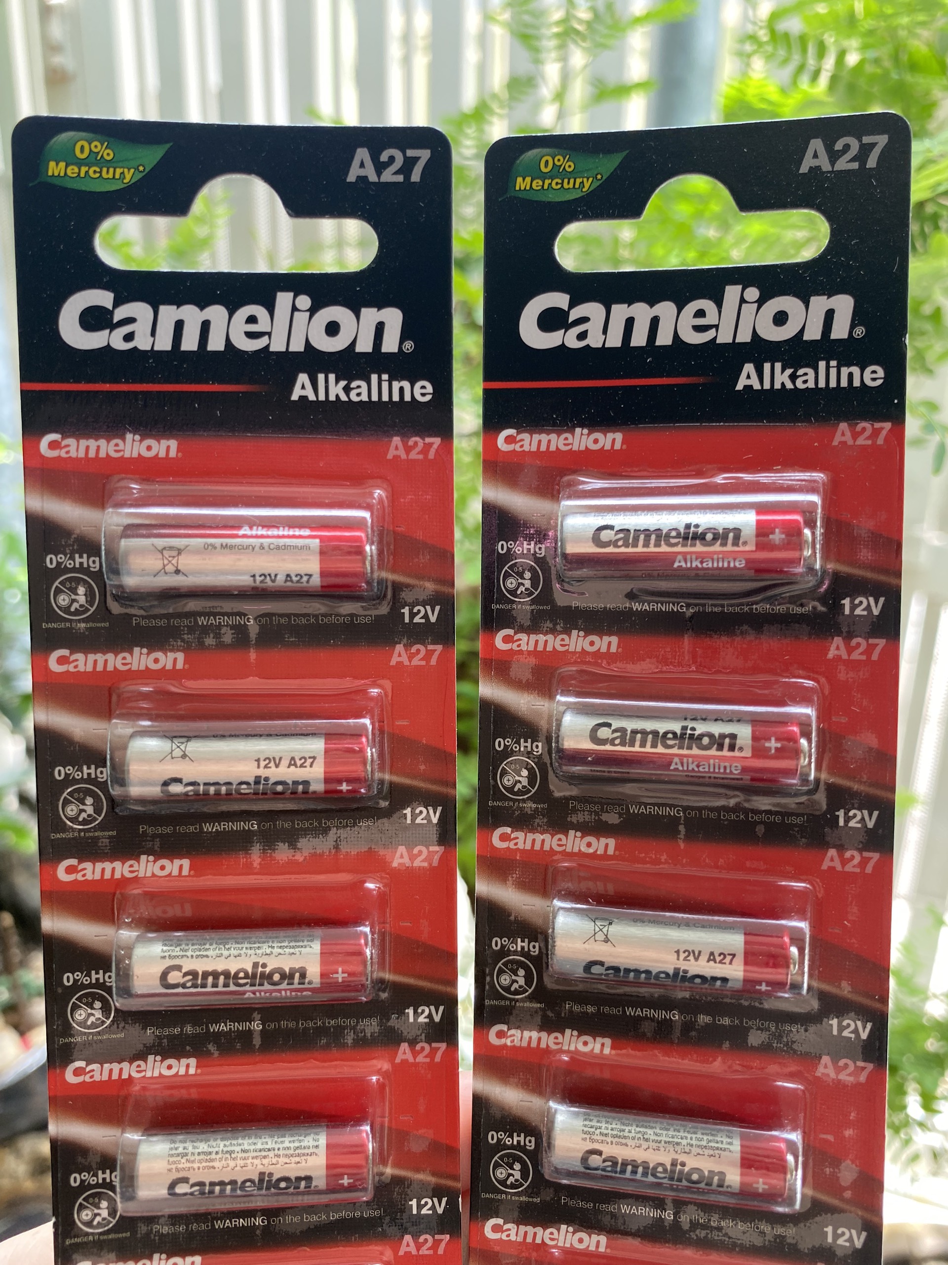 Vỉ 5 Viên Pin A27 Camelion Remote Control Battery 12V