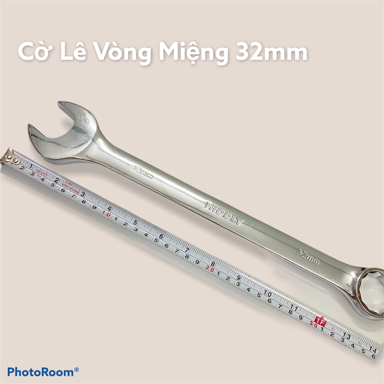 Cờ lê vòng miệng 32mm 2 đầu