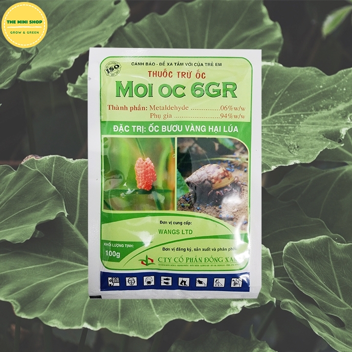 Thuốc trừ ốc bươu vàng 100g