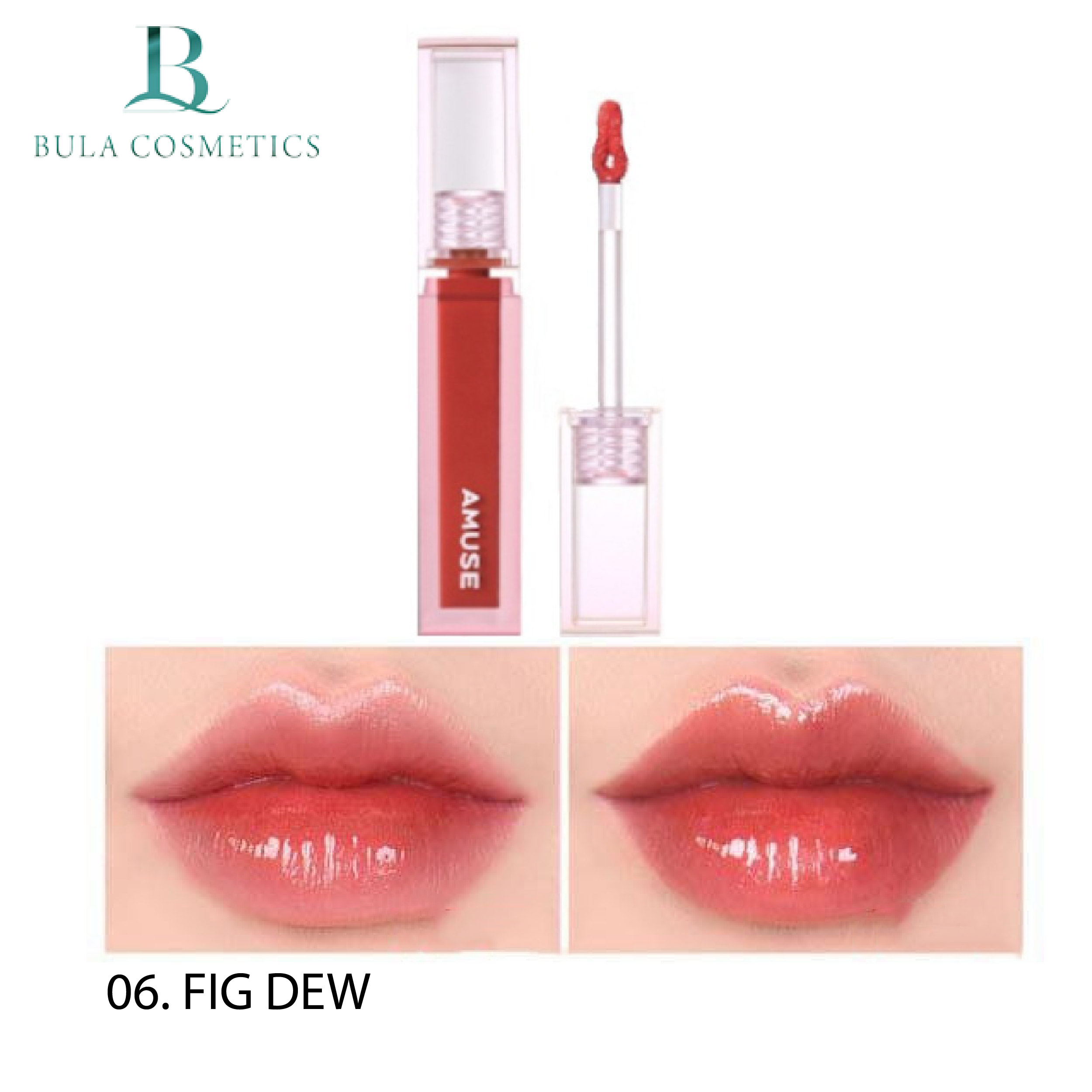 Son Tint Bóng AMUSE Dew Tint Thuần Chay
