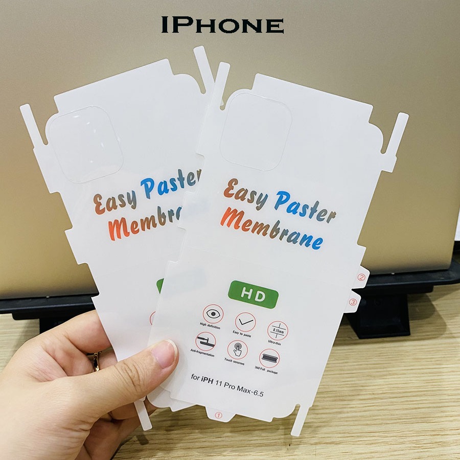 Miếng dán PPF IPhone 11 Pro Max ( nhám & bóng ) + Combo Kính cường lực
