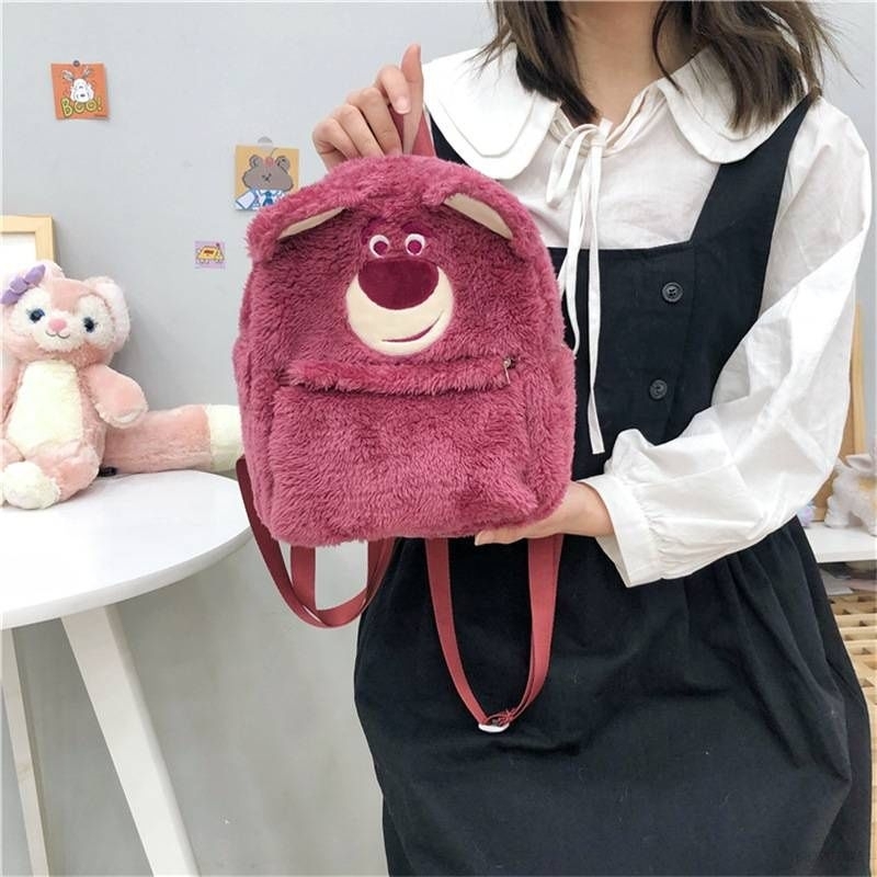 Balo gấu dâu Lotso đáng yêu