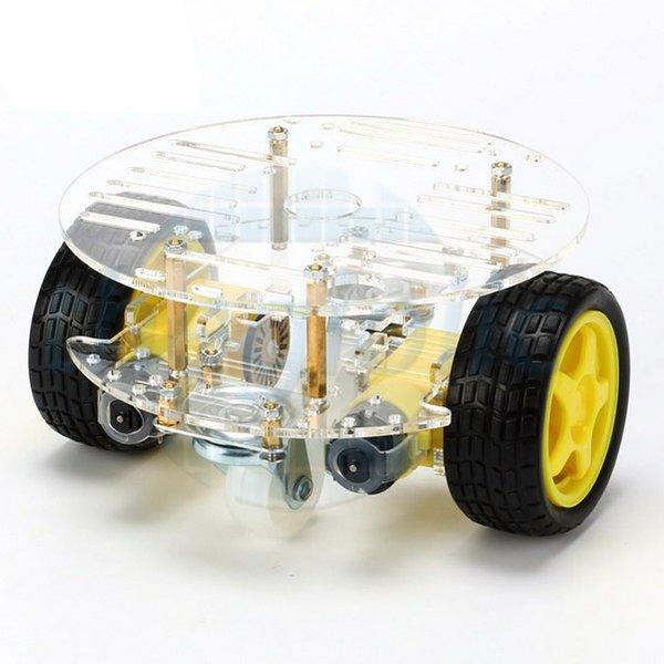 Khung Xe Robot Đa Hướng 4 Bánh V2 (Khung Tròn)