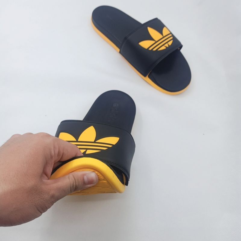 Dép adidas quai ngang plus bông lúa vàng