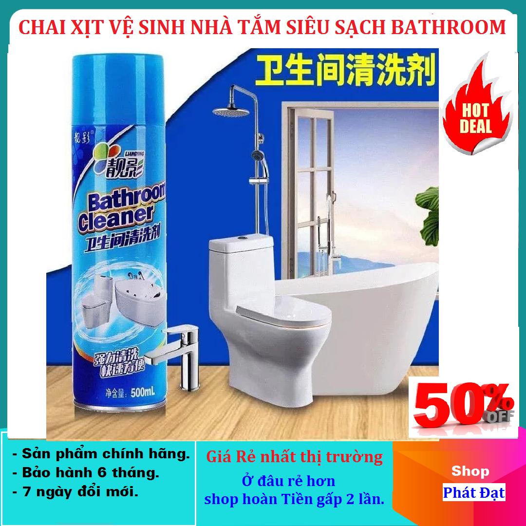 CHAI XỊT VỆ SINH NHÀ TẮM SIÊU SẠCH BATHROOM XỊT BỌT TUYẾT TẨY ĐA NĂNG SIÊU MẠNH