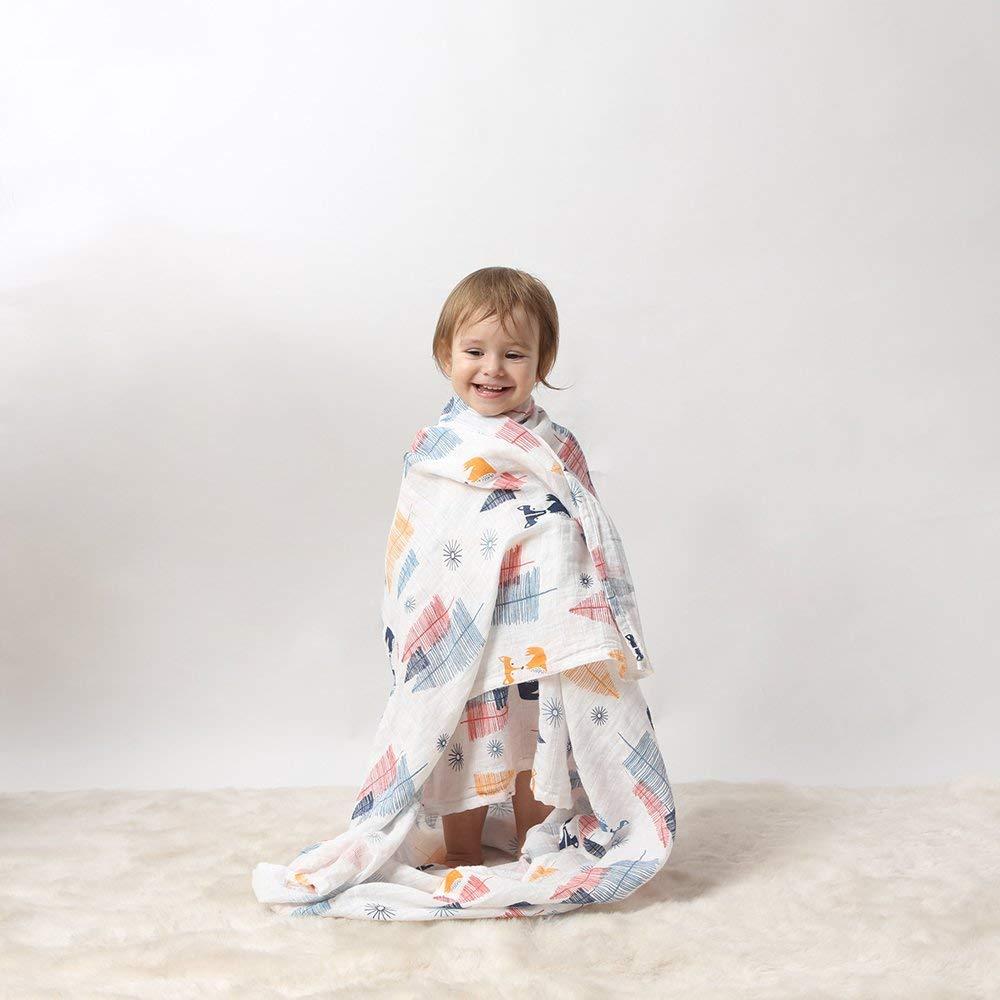 Khăn cuốn  sợi tre organic cotton muslin cao cấp