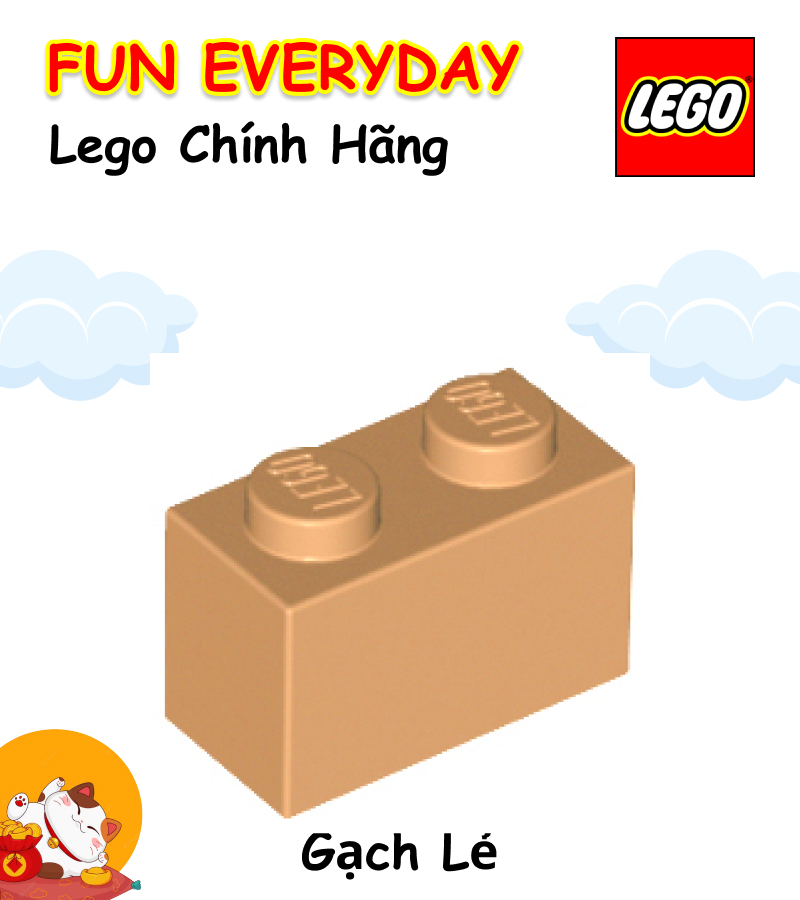Gạch lẻ LEGO 3004 Brick 1 x 2 [Chính hãng]