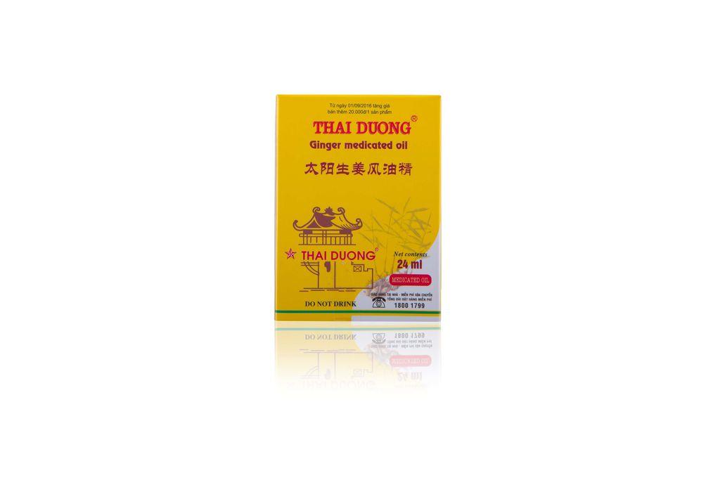 Dầu gừng Thái Dương chai 24ml