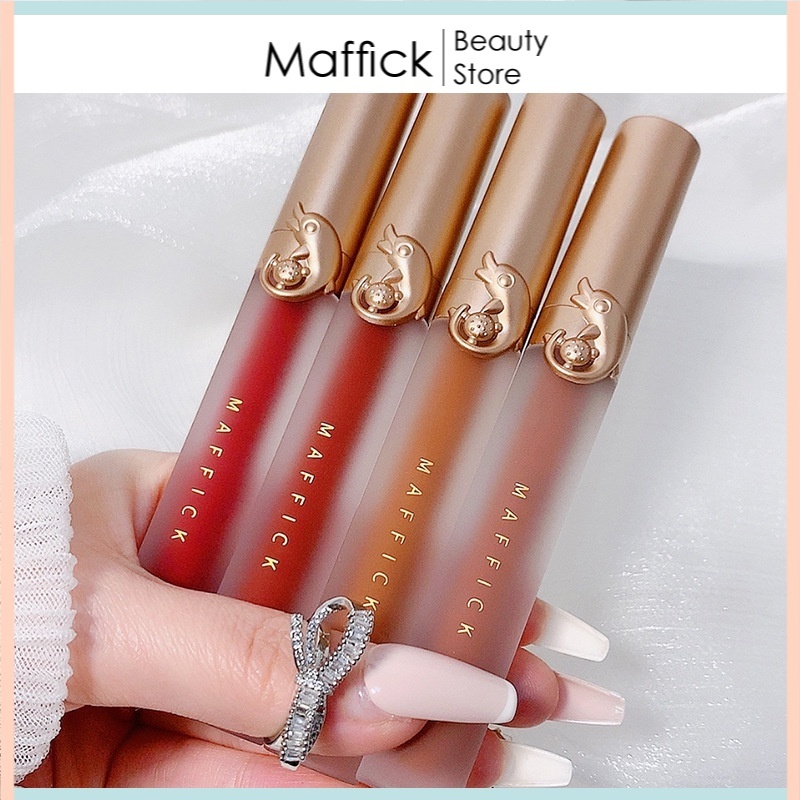 Son kem lì MAFFICK Nội Địa Trung mịn màu nhung sương 2,8g MAS1 giá rẻ