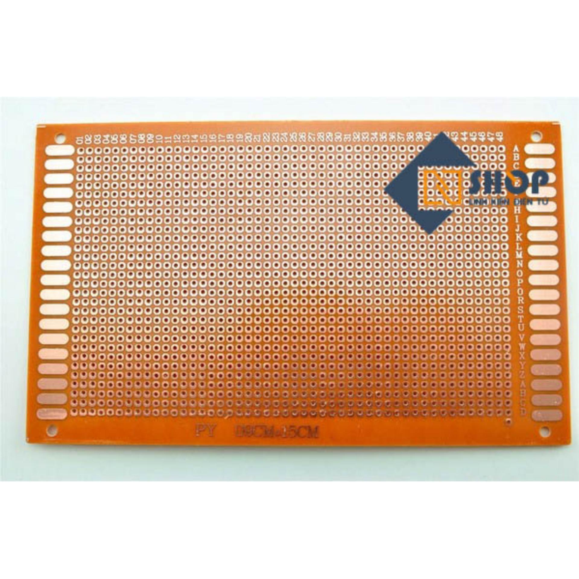2 Test board hàn, Bản mạch hàn 1 mặt 9x15cm