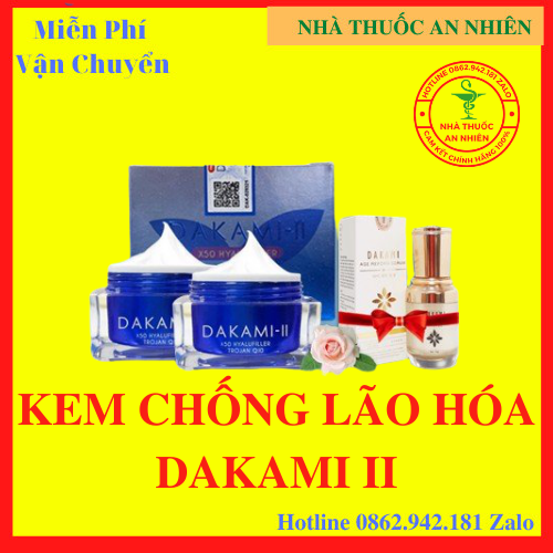 [Miễn Phí Ship]Combo Kem Chống Lão Hóa Da Dakami {Tặng Mặt Nạ Cao Cấp}Trẻ Ra 10 Tuổi Và Ủ Trắng Da Mặt Xskin Giúp Nhân Đôi Hiệu Quả Chống Lão Hóa  - AN001