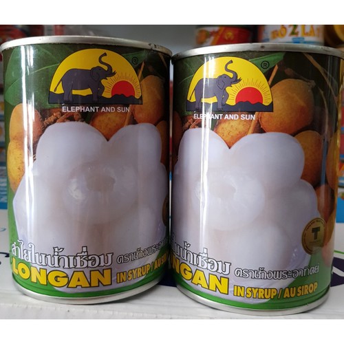 Nhãn Ngâm Thái Lan Lon 565g