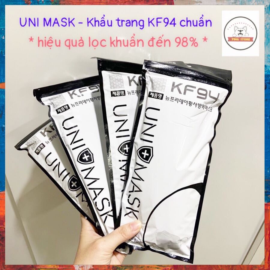[COMBO 50 CHIẾC] - Khẩu Trang KF94 UNI MASK 4D Hàn Quốc