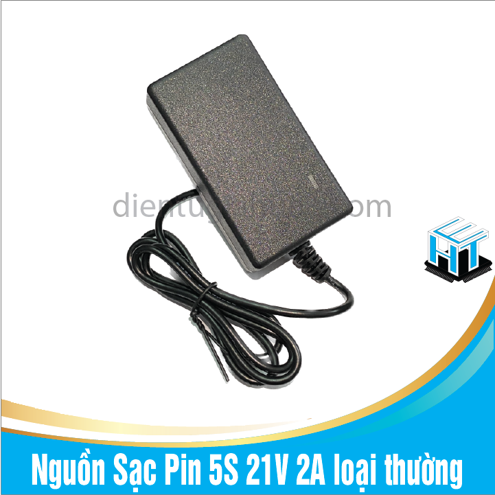 Nguồn Sạc Pin 5S 21V 2A loại thường(1 cái)