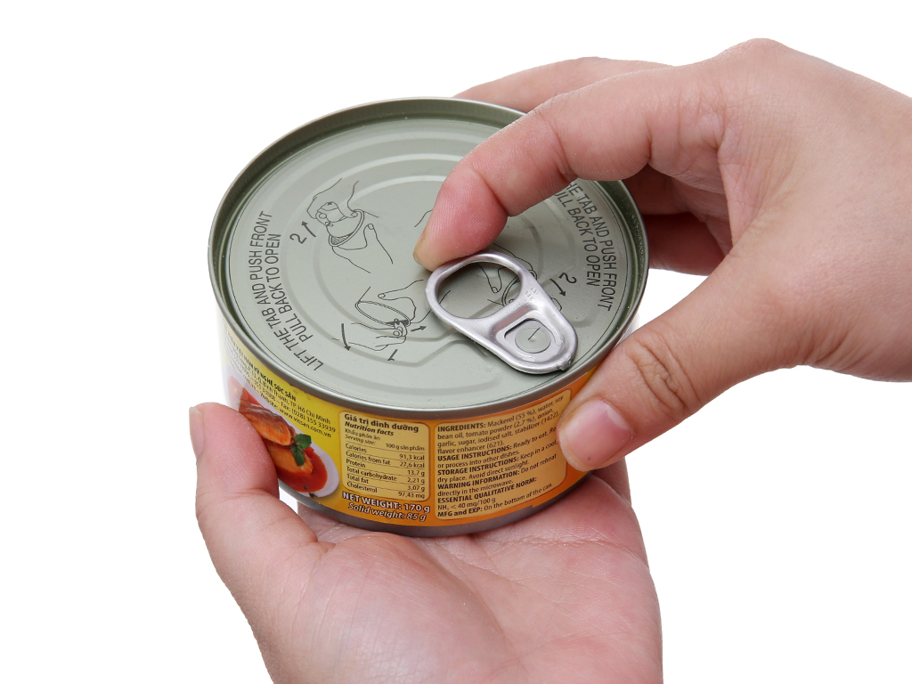 Cá xốt cà Vissan hộp 170g